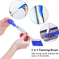 2 Pcs Sink Scrub Brush with Handle