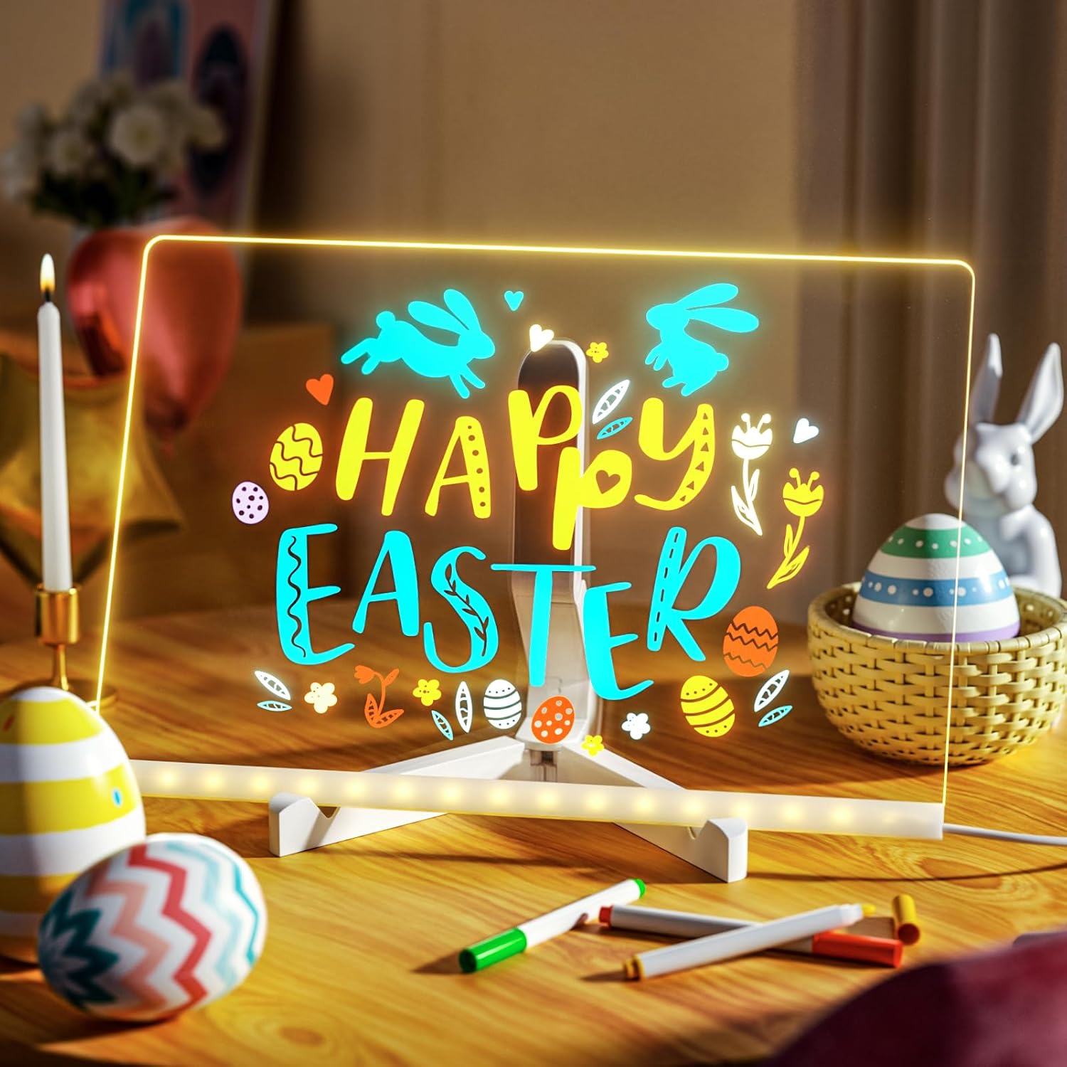 Interactive LED Drawing & Writing Tablet for Kids
