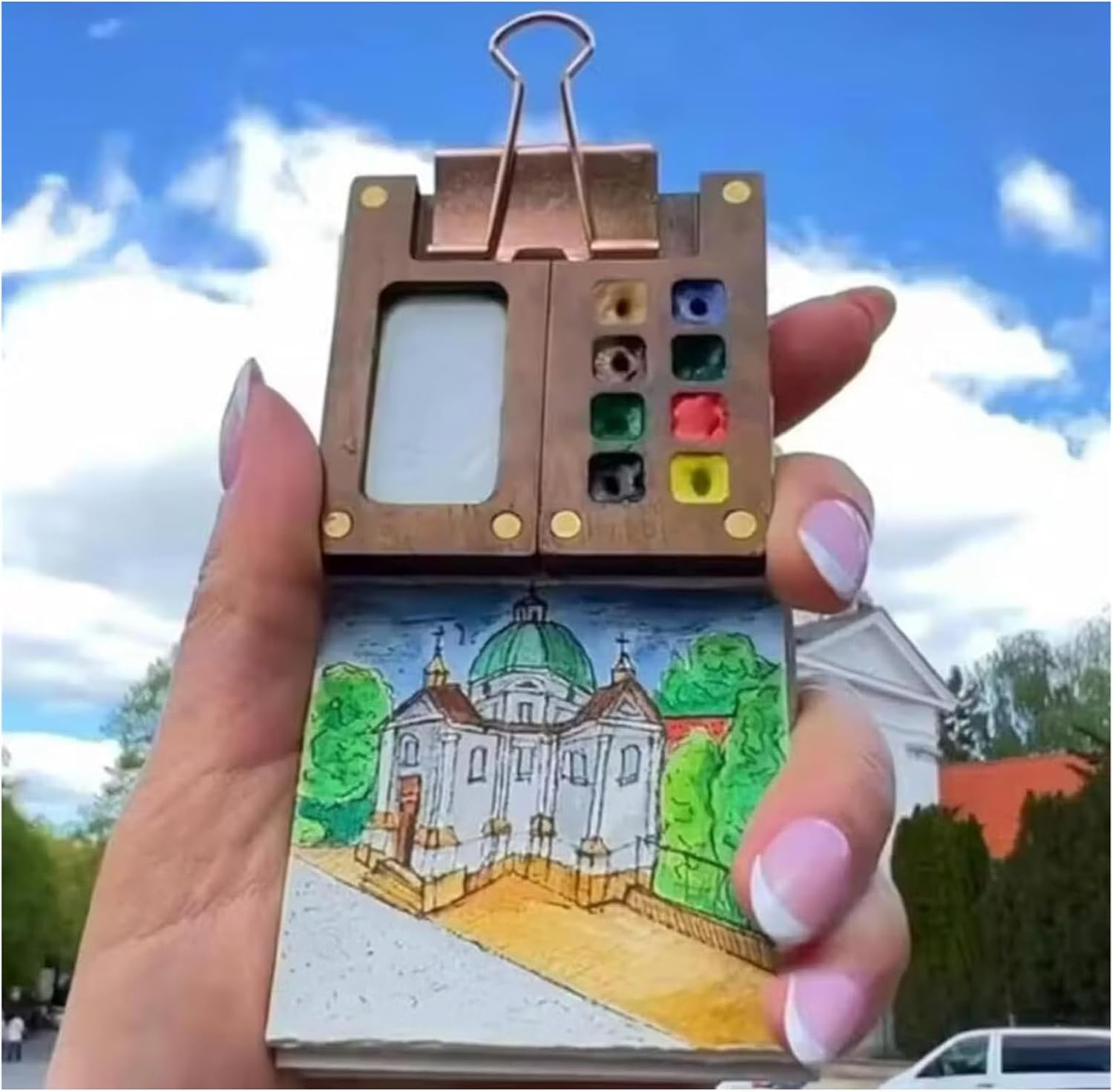 Mini Watercolour Painting Kit