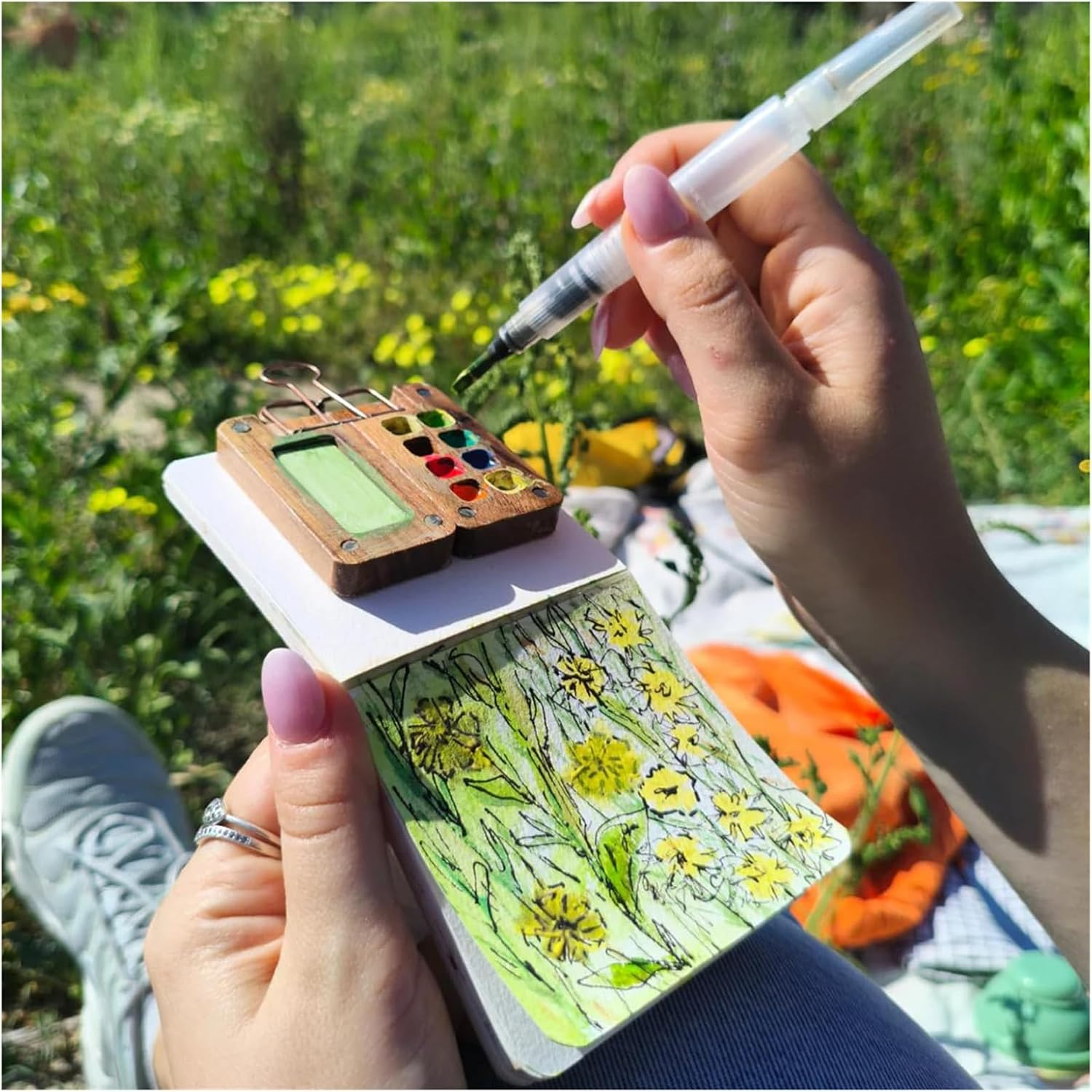 Mini Watercolour Painting Kit