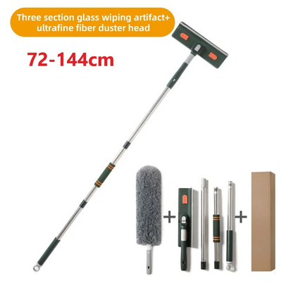 4 in 1 - Telescopic Window Cleaner Tool Kit