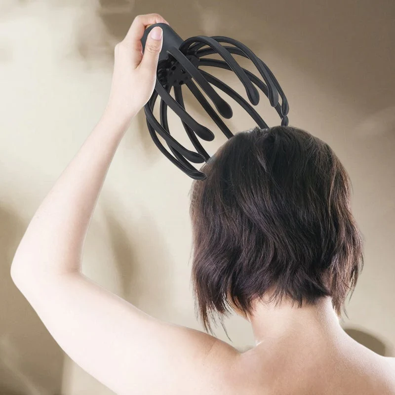 Soothing Octo Electric Head Massager | Stress Relief & Scalp Care