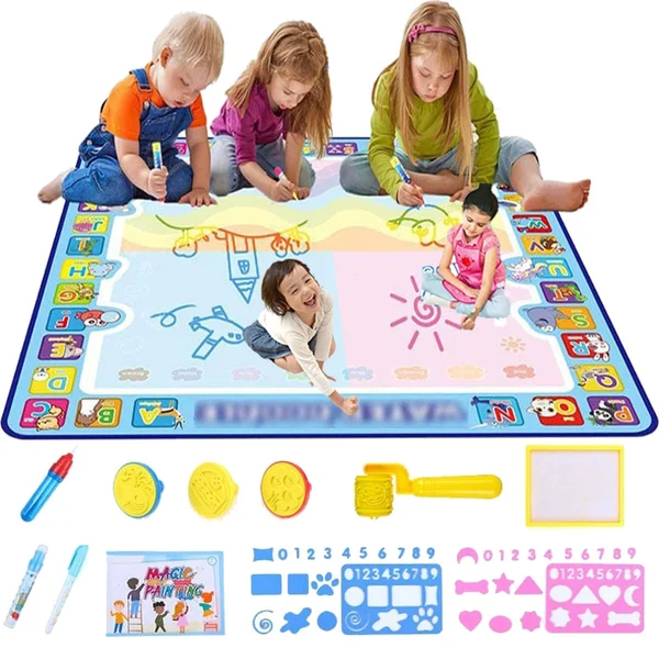 Magic Aqua Doodle Mat - Mess-Free Drawing & Learning Toy