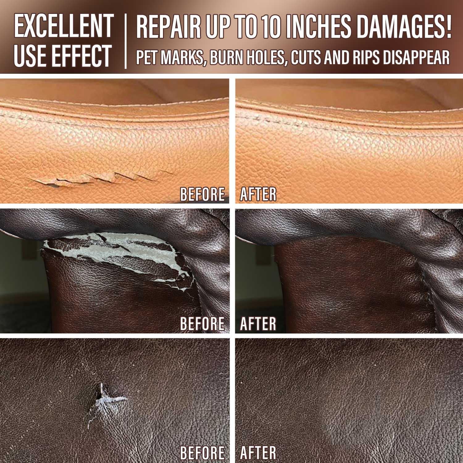 Brown Leather Repair Kits