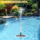 Solar-Powered Bird Bath Fountain Pump