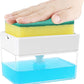 Sponge Holder Sink Dish Washing Soap Dispenser