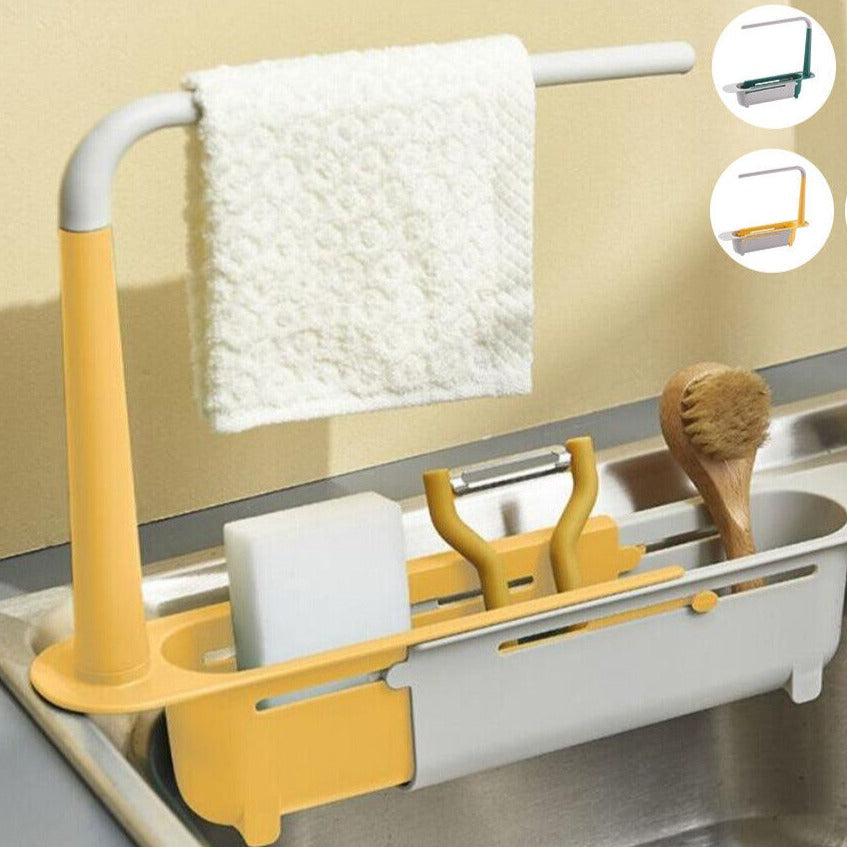 Telescopic Kitchen Sink Organiser & Storage Holder