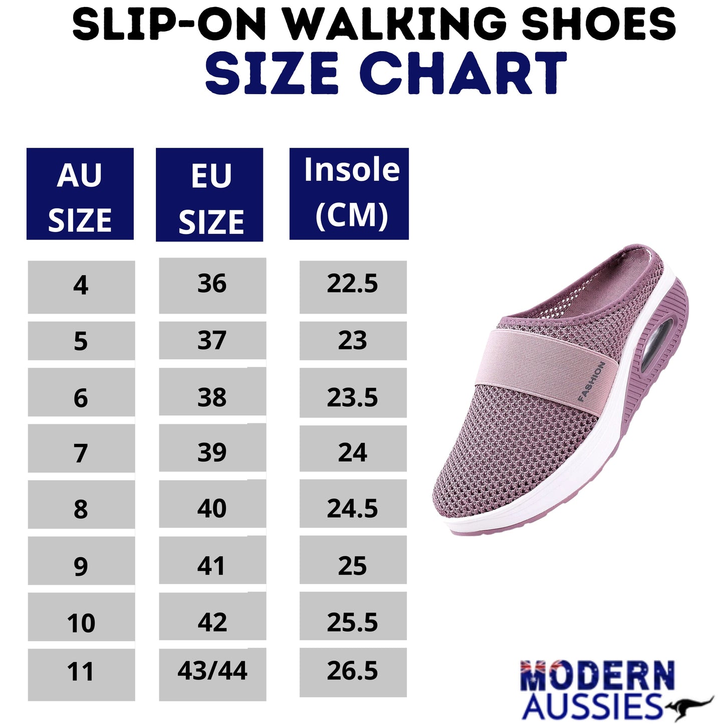 Slip-On Walking Shoes Air Cushion