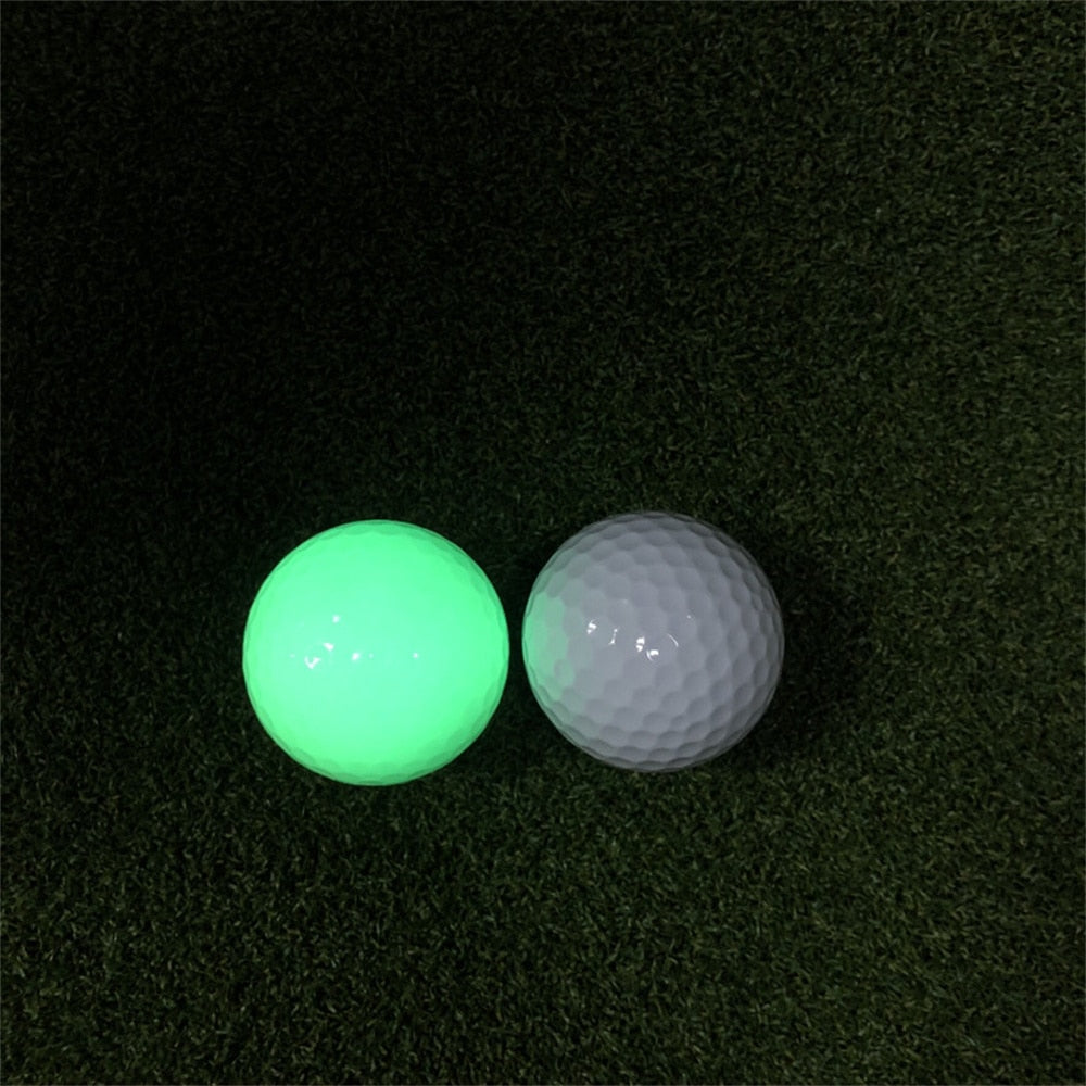 Golf Glowing Balls for Early and Late Morning Practices