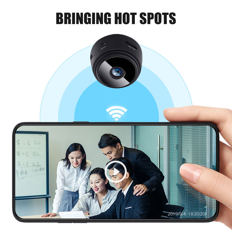 Mini Magnetic 1080p Wifi Camera - Protect Your Family & Kids