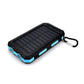 Waterproof Solar Power Bank - 10,000mAh External Battery
