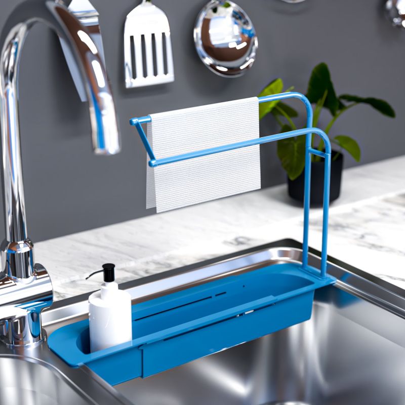 Telescopic Kitchen Sink Organiser & Storage Holder