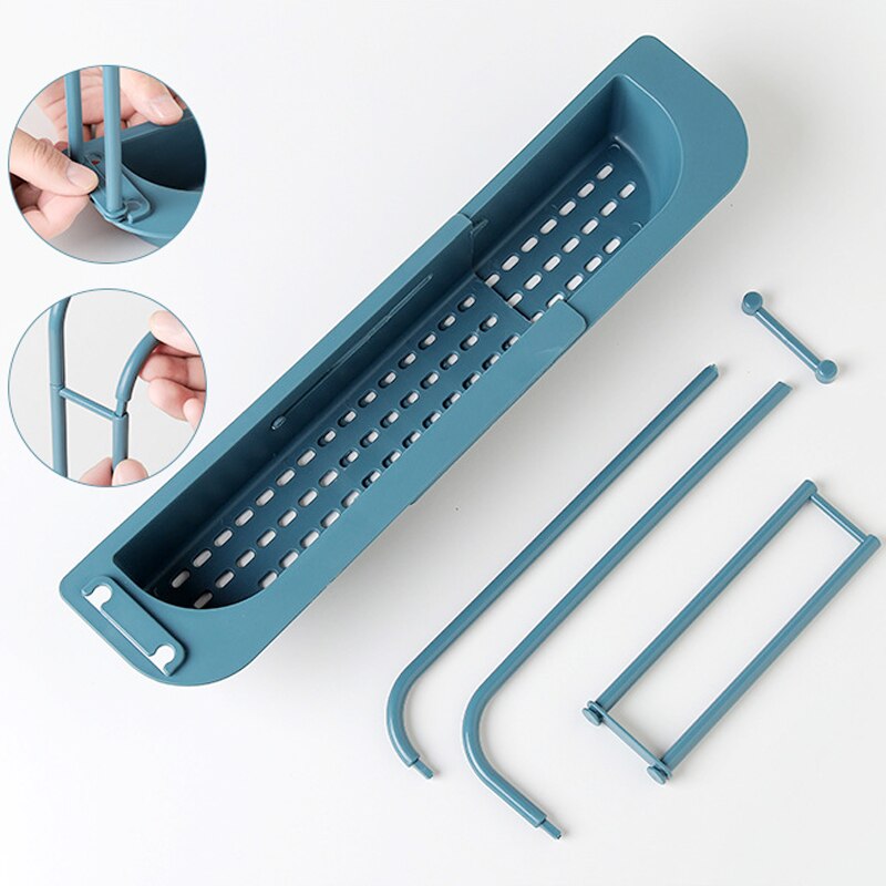 Telescopic Kitchen Sink Organiser & Storage Holder