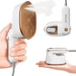 1100W Portable 2 in 1 Clothes Steamer Handheld Ironing Electric Steam
