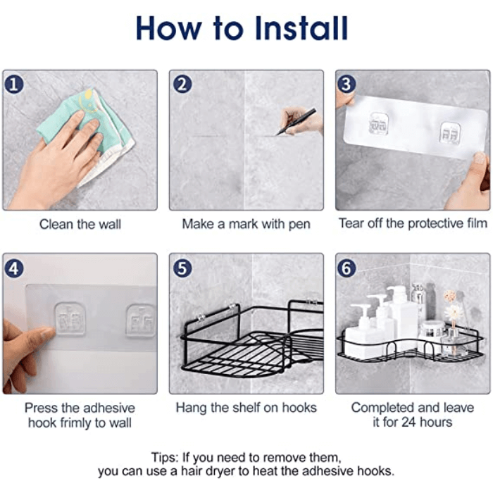 Drill Free Shower Caddy