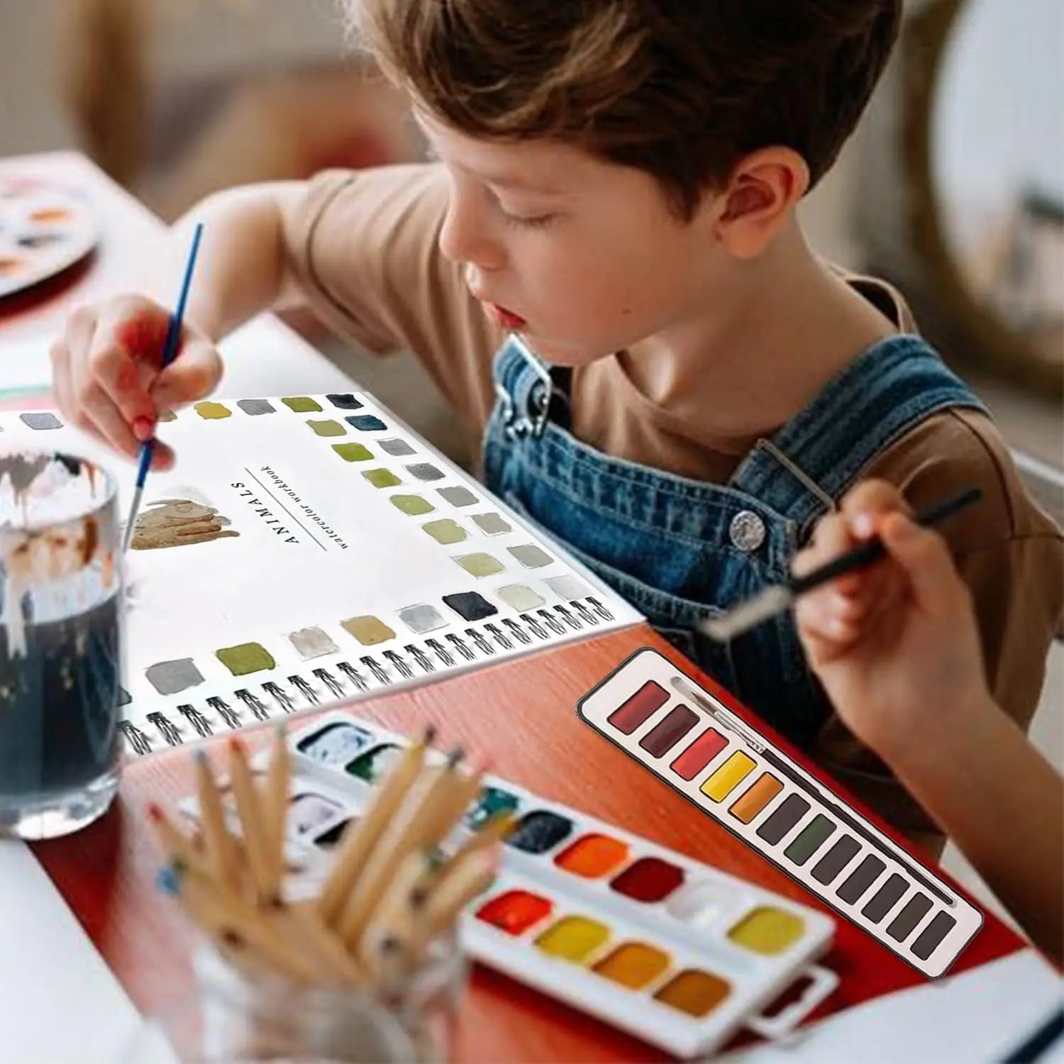 Relaxing Creative Watercolour Art Workbook