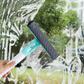 Three-in-one Glass Scraping Wiper Cleaning Brush