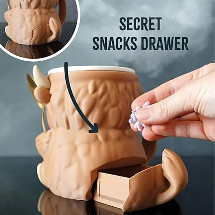 Highland Cow Ice Cream Pint Holder