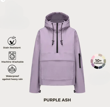 All-Weather Waterproof Rain Hoodie