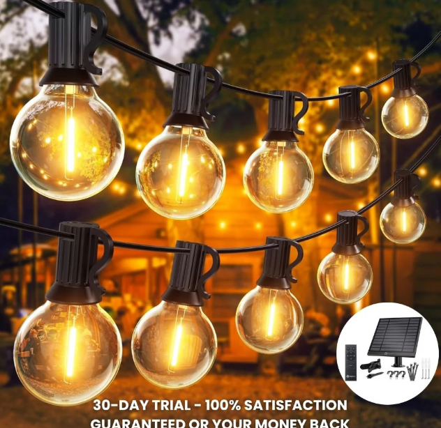 Radiant Solar Festoon Lights