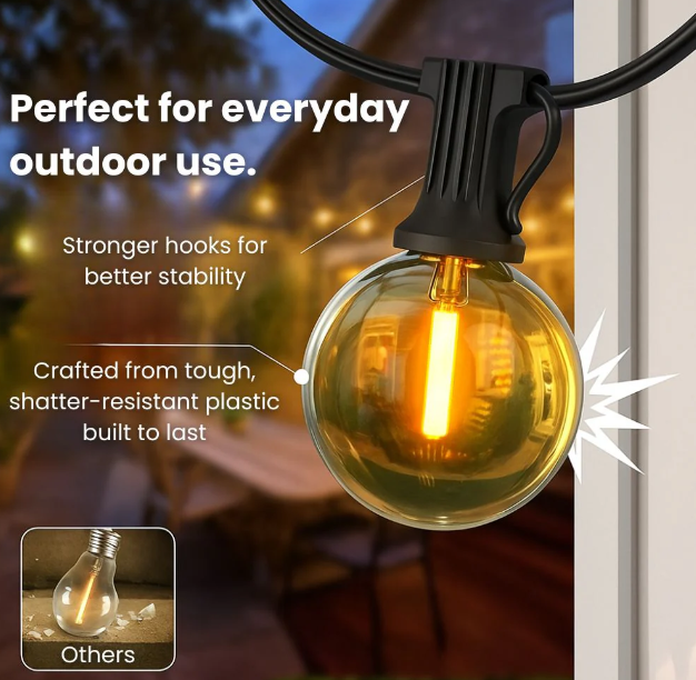 Radiant Solar Festoon Lights