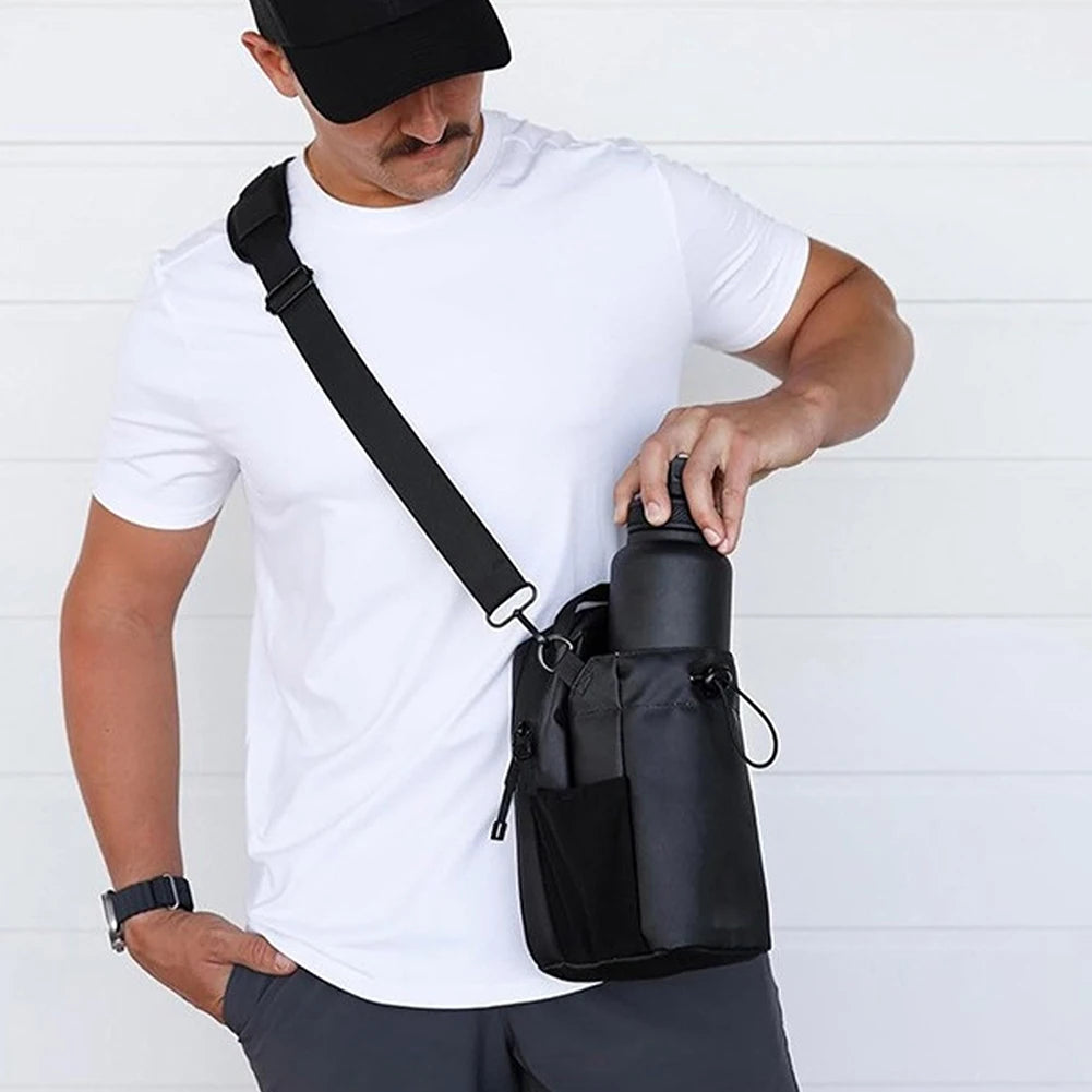 Magnetic Gym Gear Sling Bag