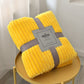 Cozy Soft Fleece Solid Blanket Warm Throw Rug All Size All Season for Home Decor