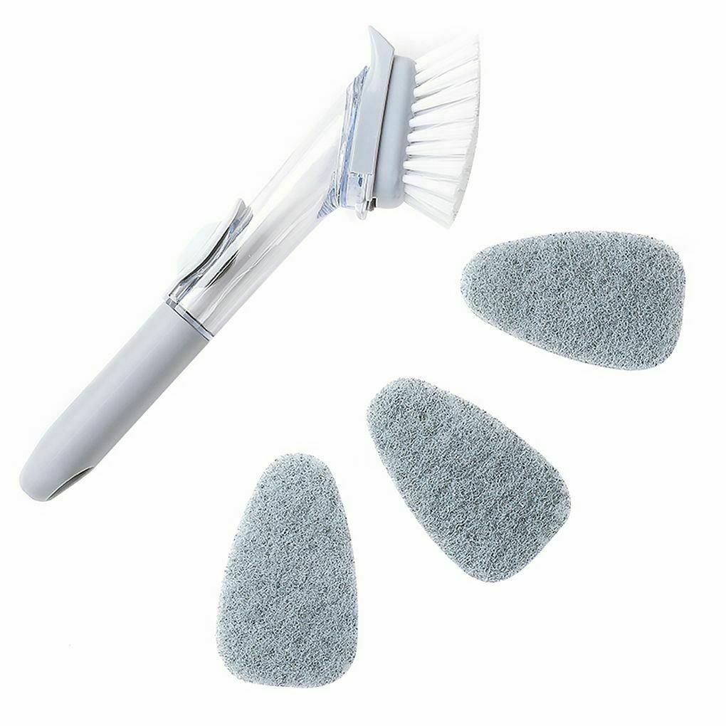 Soap Dispensing Sponge Dish Brush