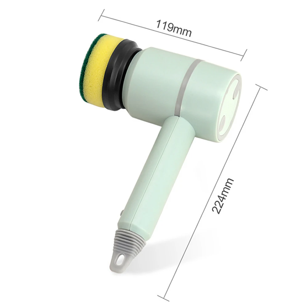 Rotating Dish Cleaning Brush With 6 Heads