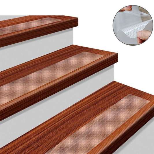 Stair Treads Non-Slip Strips for Indoors Clear Safety Anti Slip Step Grip Tape