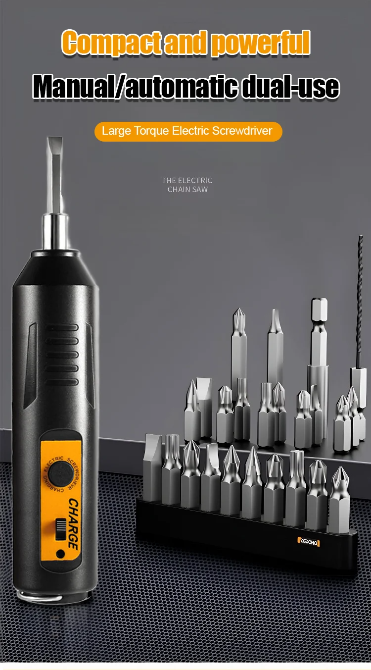 HandyPro Electric Screwdriver Kit