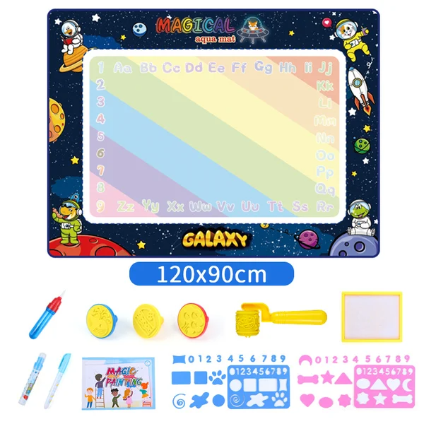 Magic Aqua Doodle Mat - Mess-Free Drawing & Learning Toy