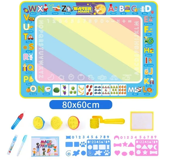 Magic Aqua Doodle Mat - Mess-Free Drawing & Learning Toy