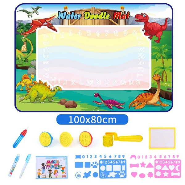 Magic Aqua Doodle Mat - Mess-Free Drawing & Learning Toy