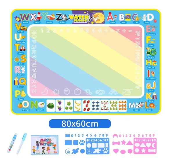 Magic Aqua Doodle Mat - Mess-Free Drawing & Learning Toy