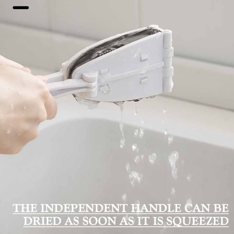 Foldable Hand Cleaner Pro All Rounder For Kitchen & Bathroom Cleaning - Protect Your Hands, Skin & Nails While Cleaning