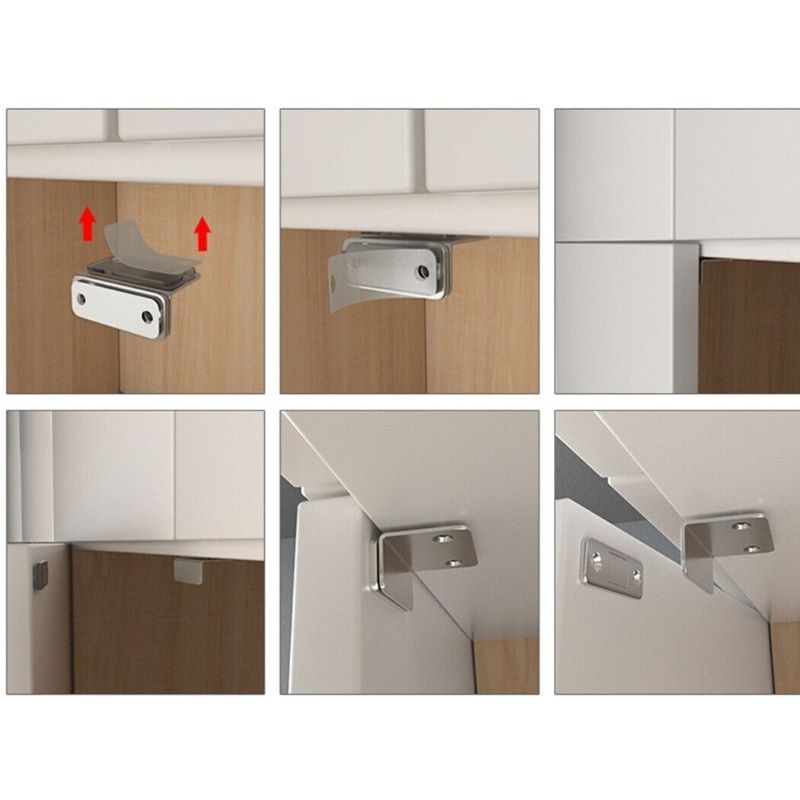 Magnetic Door Closer - Ultra-thin Invisible Cabinet Door Magnets