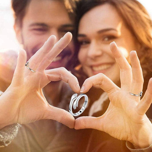 Hug Ring - Jewellery Love Piece for Couples & Universal Size