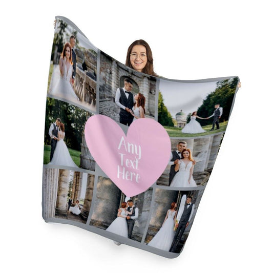 Custom Photo Memories Blanket