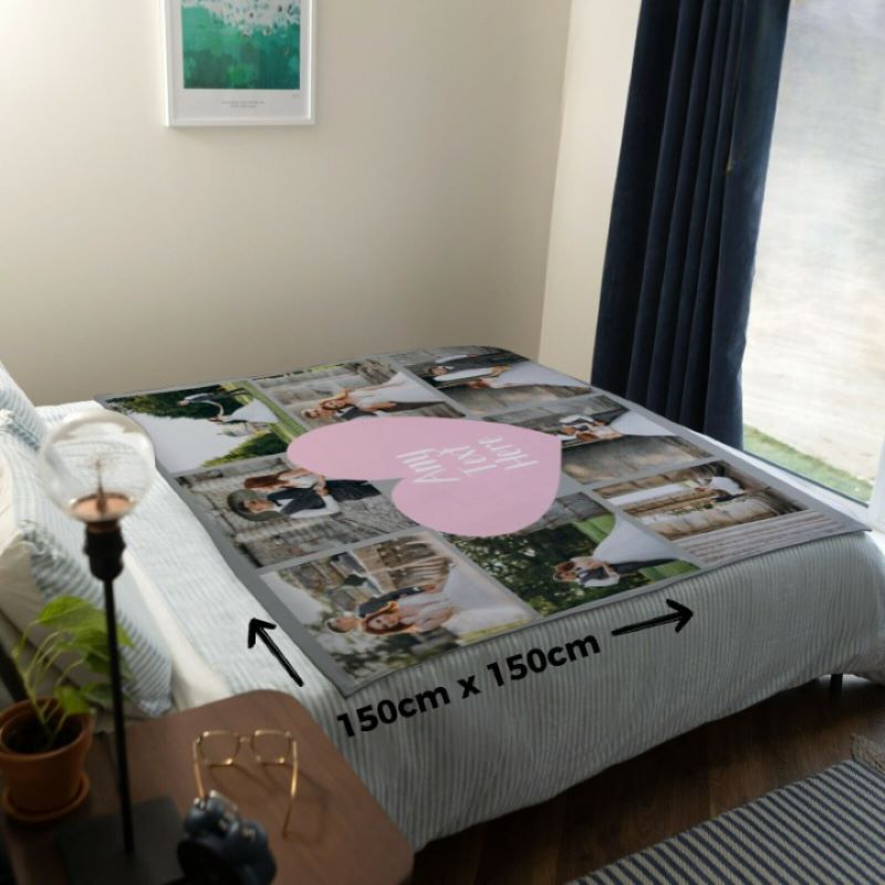 Custom Photo Memories Blanket