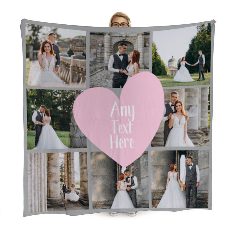 Custom Photo Memories Blanket