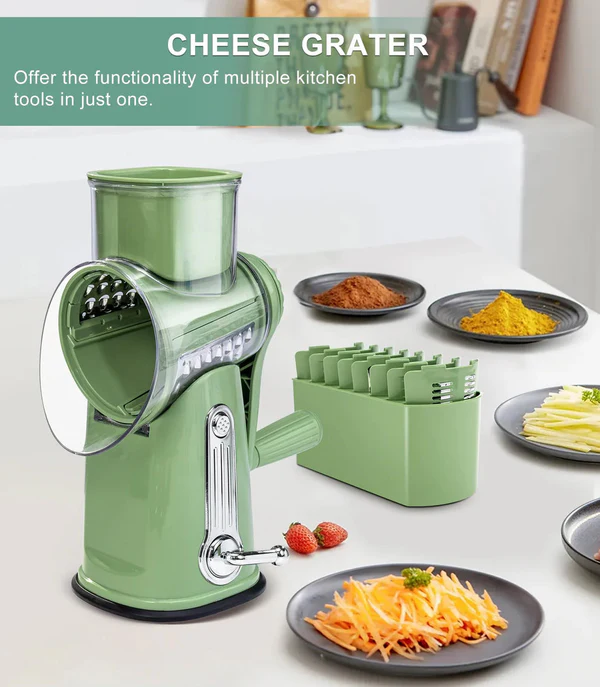 Versatile Rotary Kitchen Slicer