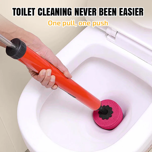 High-Pressure Toilet Unblocker | Household Essential Tool for Effective Drainage