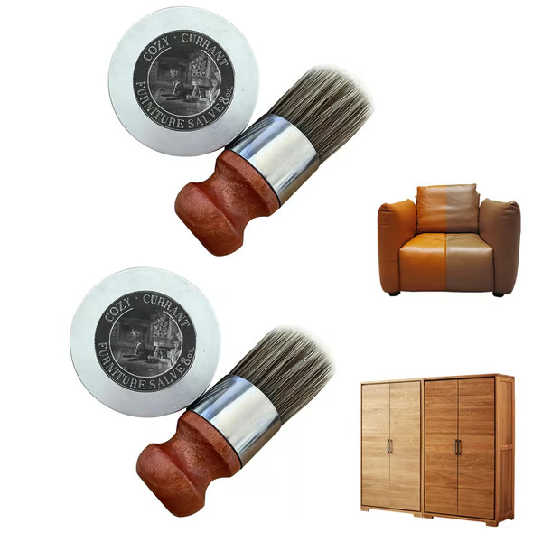 Leather and Furniture Repair Salve with Applicator Brush