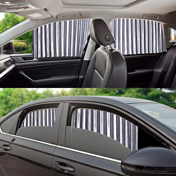 4 PCS Magnetic Car Side Window Sun Shade | Universal Fit Privacy & UV Protection Set