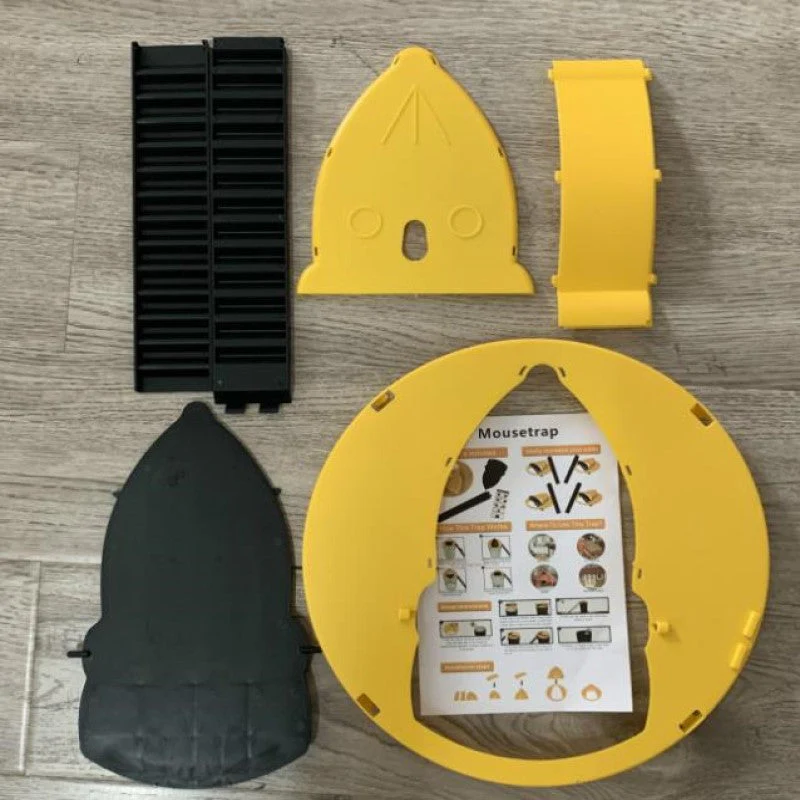 Humane No-Touch Bucket Lid Mouse Trap