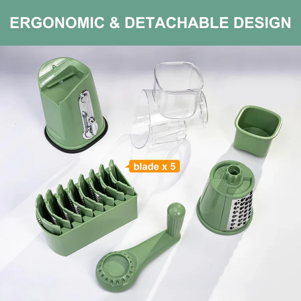 Versatile Rotary Kitchen Slicer