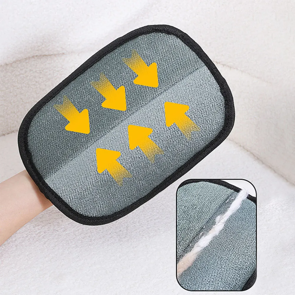 Efficient Double-Sided Pet Hair Removal Gloves