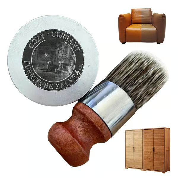 Leather and Furniture Repair Salve with Applicator Brush