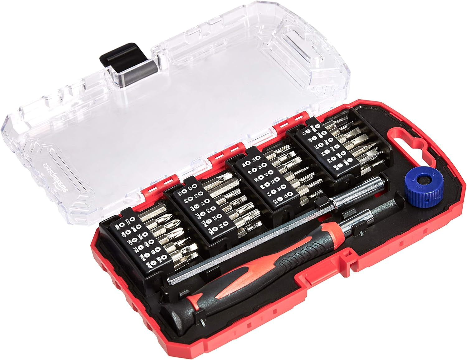 Amazon Basics 51-Piece Precision Screwdriver Bit Set